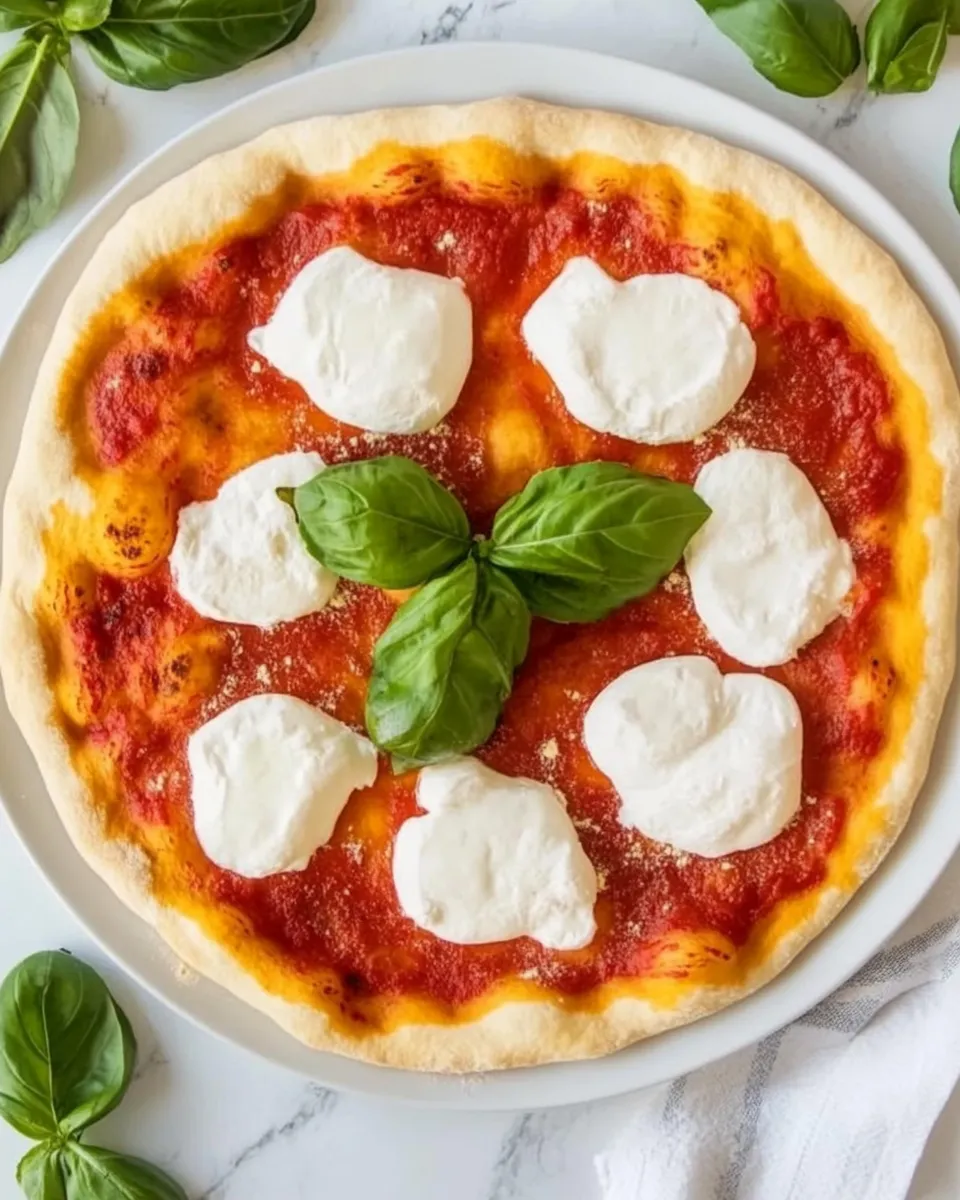 Tasty Homemade Pizza Dough - Italian Recipe food shot