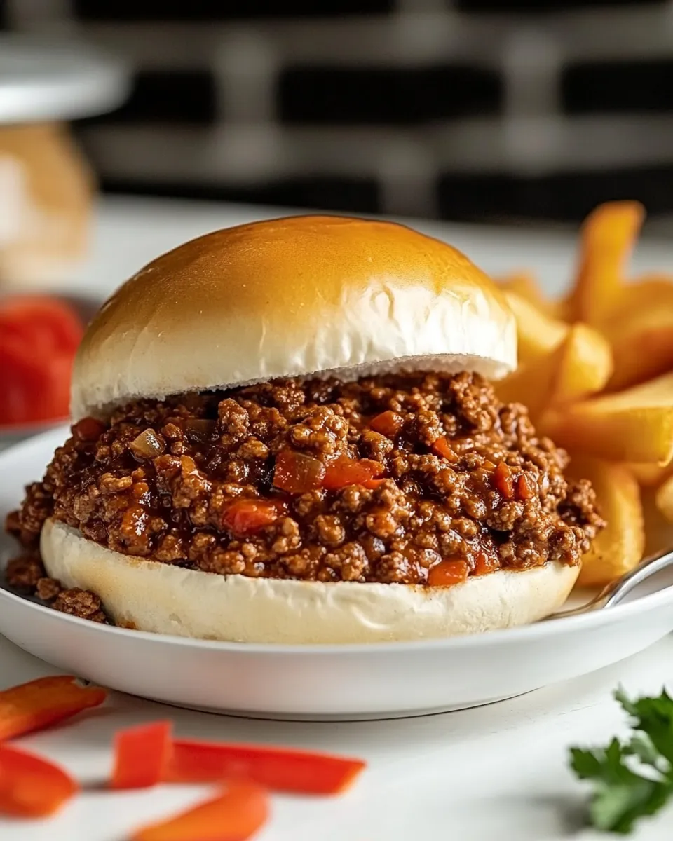 Classic Homemade Sloppy Joes image