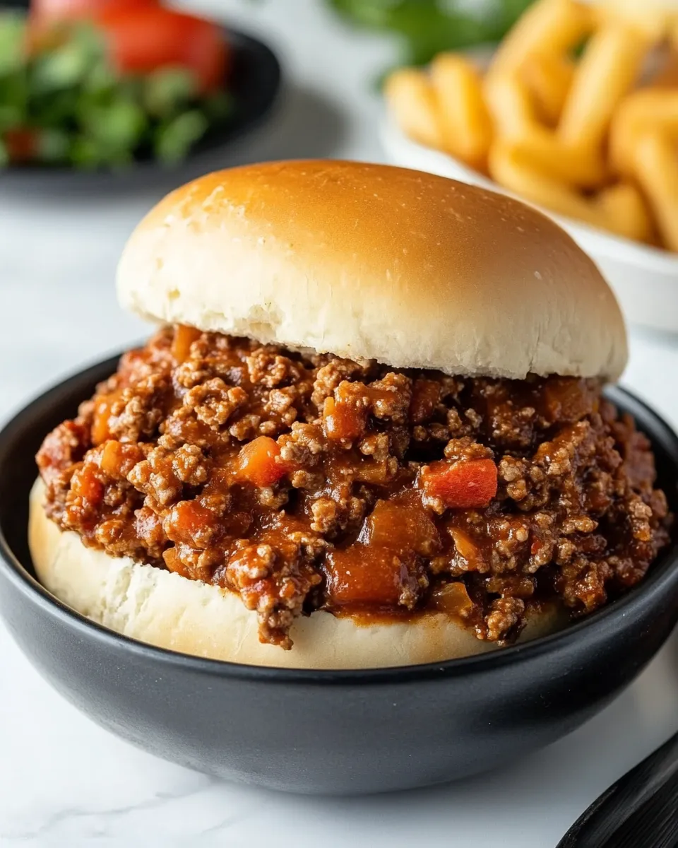 Delicious Homemade Sloppy Joes recipe photo