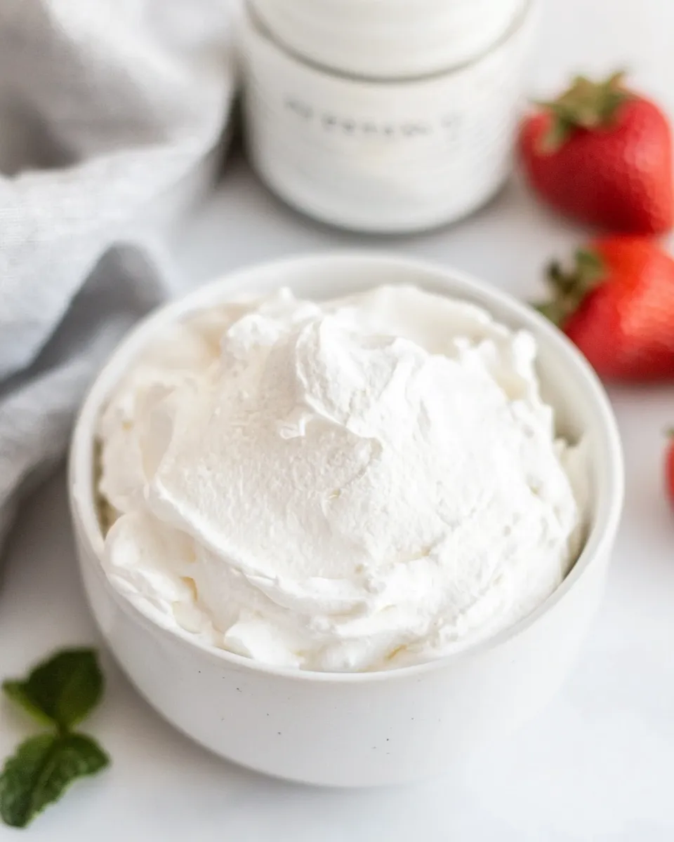 Delicious Homemade Whipped Cream Recipe image