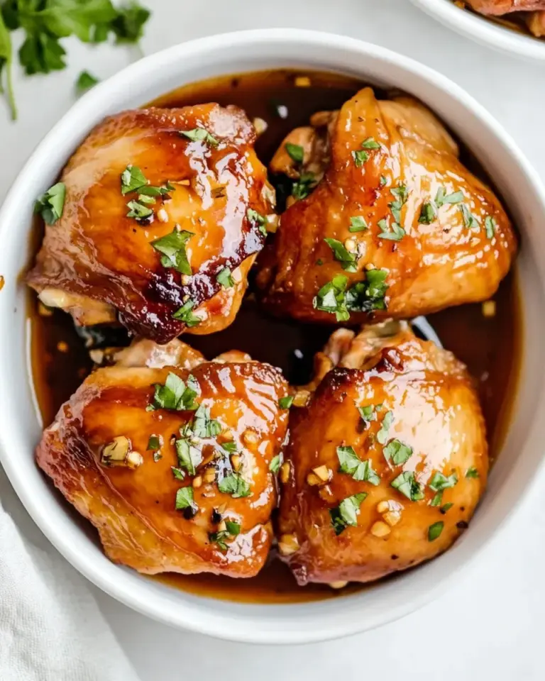 Homemade Honey Balsamic Chicken Thighs photo