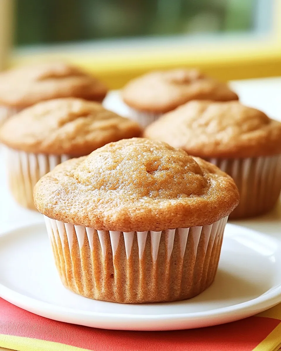 Classic Honey Banana Muffins Recipe image