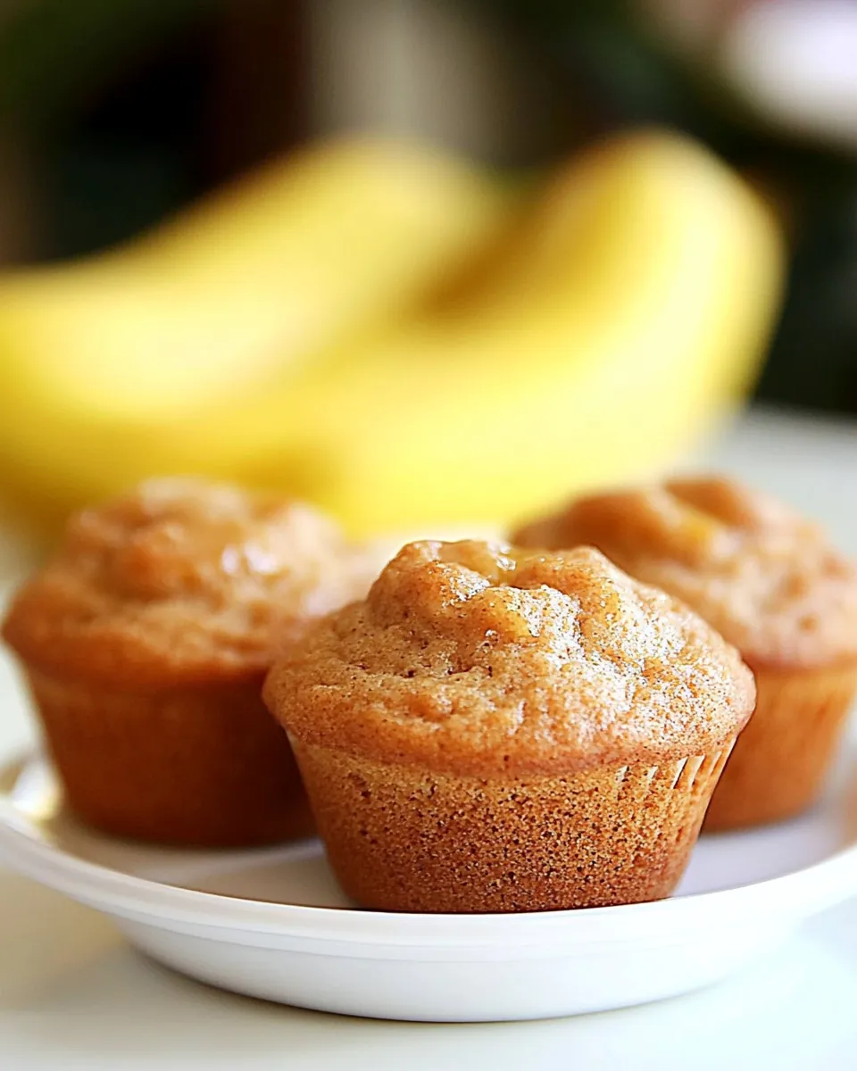 Delicious Honey Banana Muffins Recipe dish photo