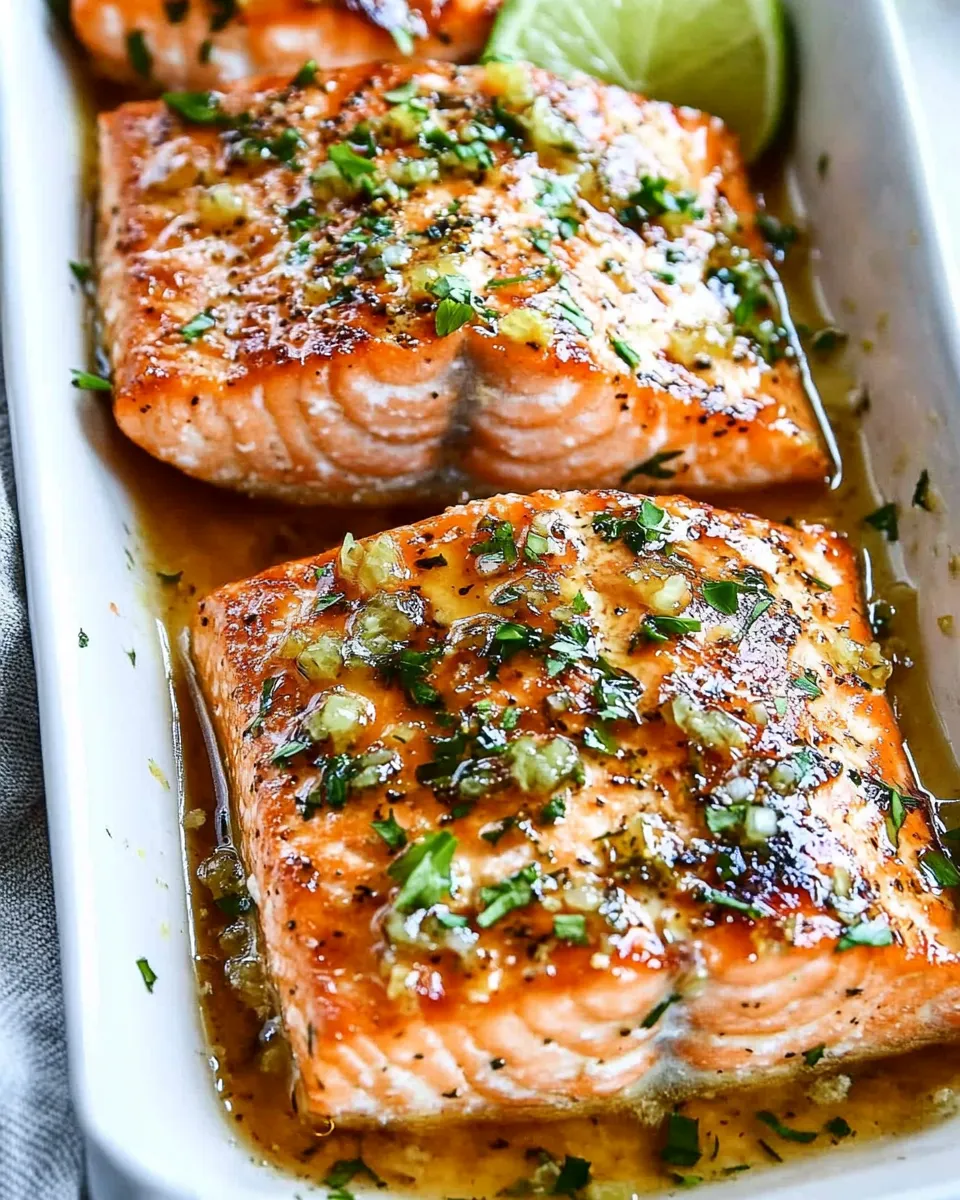 Homemade Honey Lime Salmon recipe photo