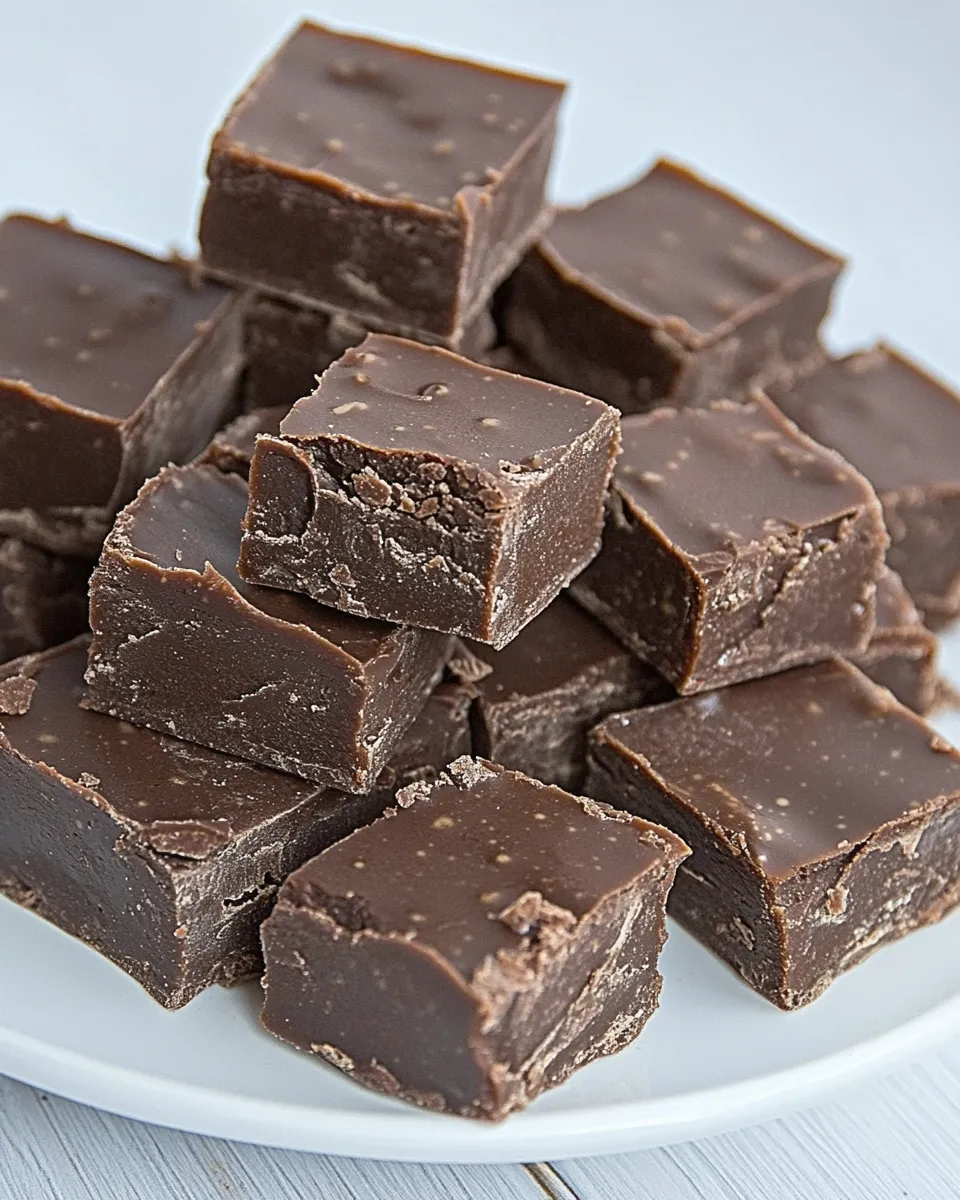 Easy How to Make Chocolate Fudge recipe photo