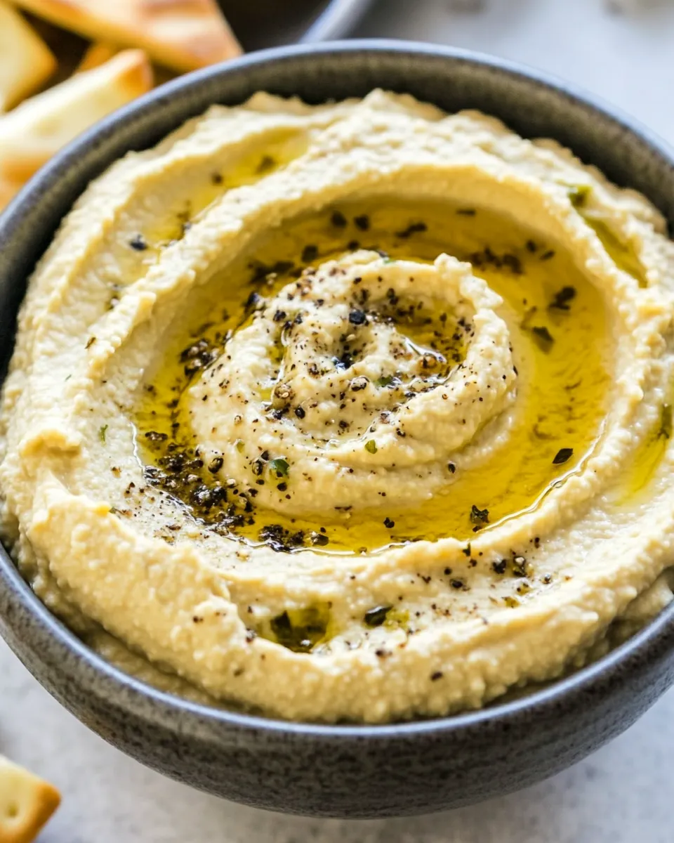 Easy How to Make Hummus recipe photo