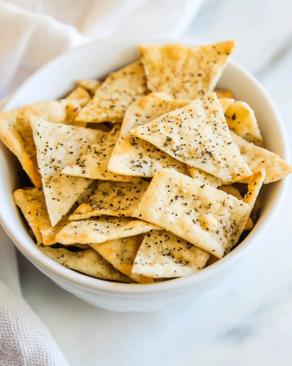 Homemade How to Make Pita Chips (Easy Recipe) photo