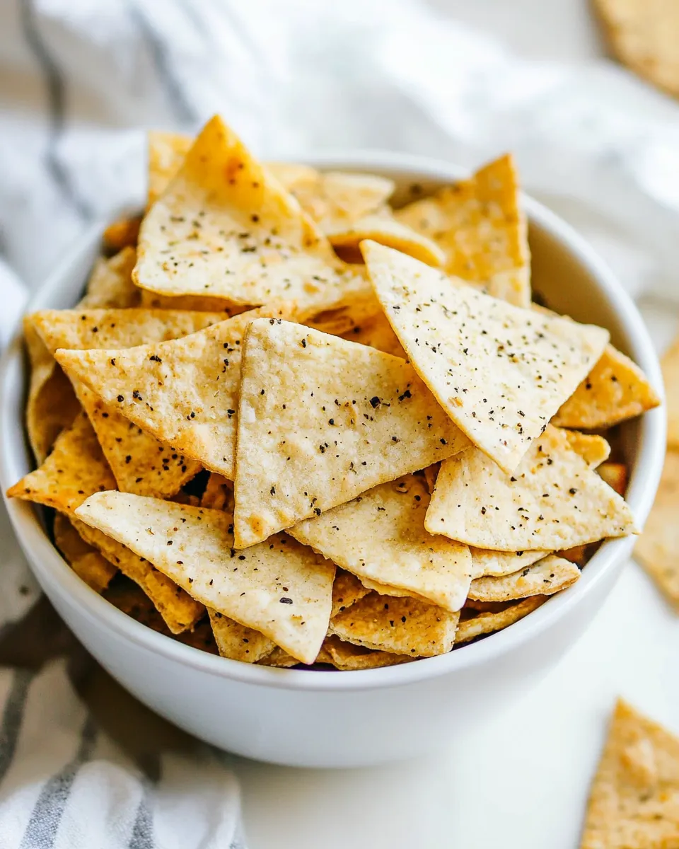 Classic How to Make Pita Chips (Easy Recipe) image