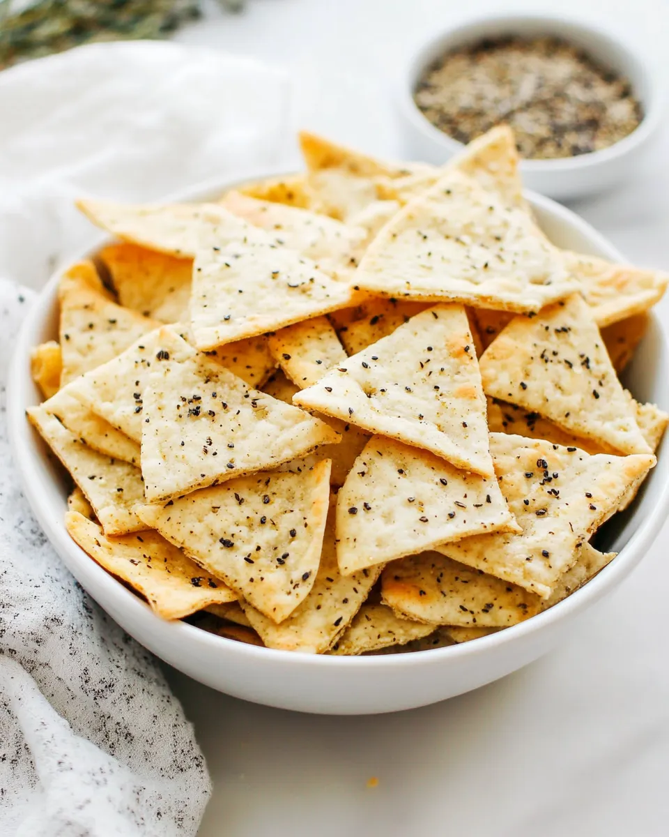 Delicious How to Make Pita Chips (Easy Recipe) shot
