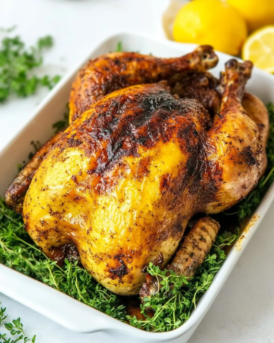 Homemade How to Make Rotisserie Chicken recipe photo