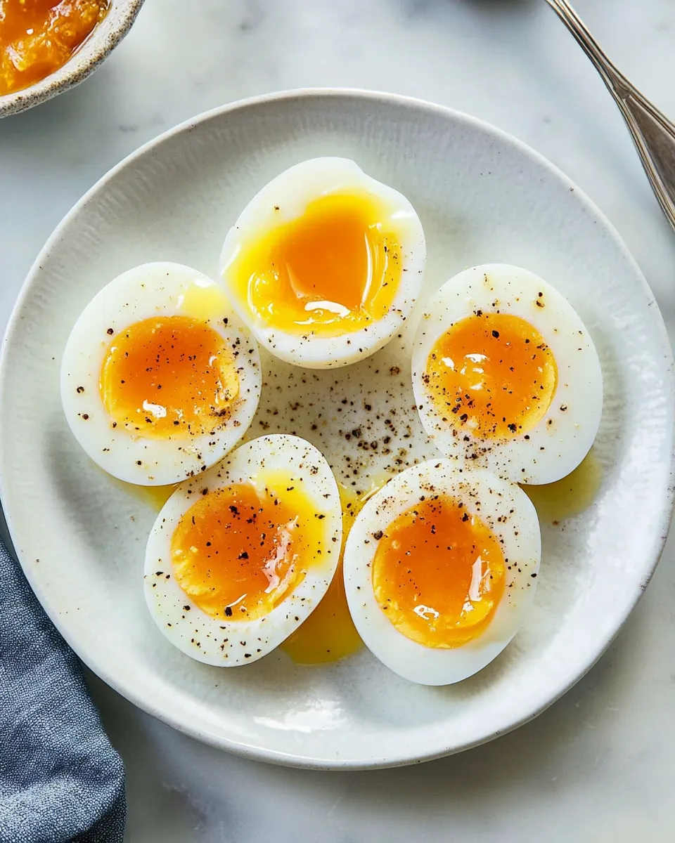 Quick How to Make Soft Boiled Eggs dish photo