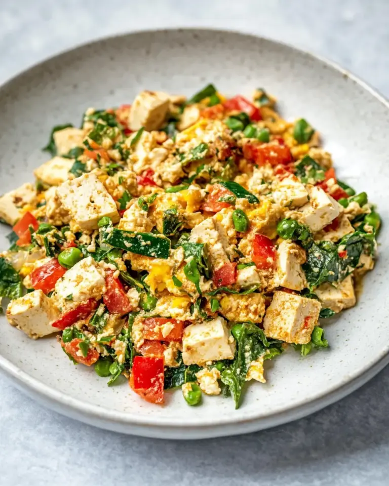 Homemade How to Make the Best Savory Southwest Tofu Egg Scramble photo