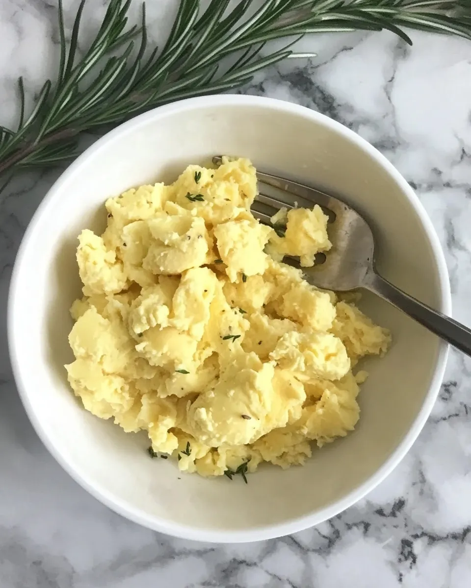 Savory How to Microwave Eggs shot