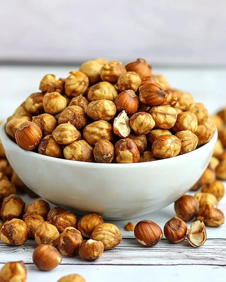 Delicious How to Peel Hazelnuts shot