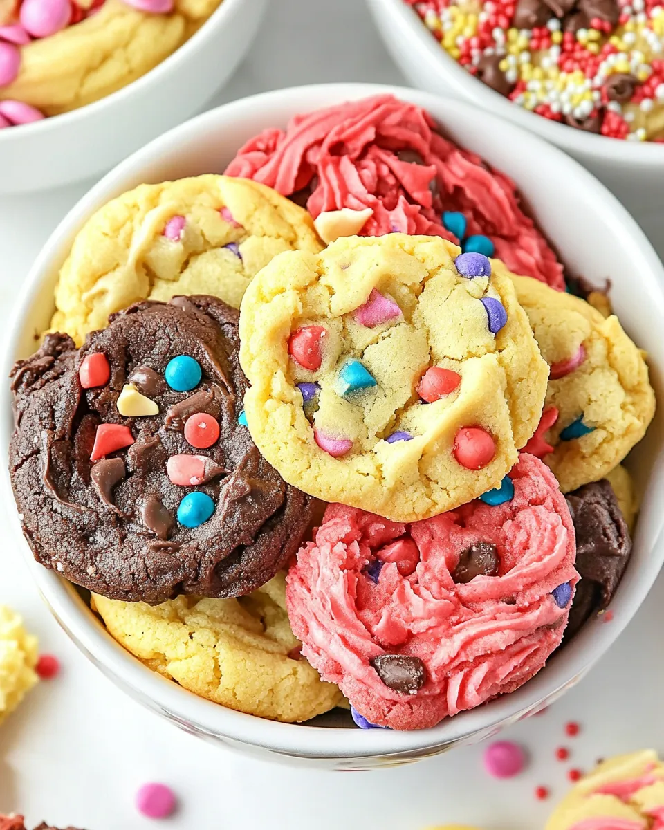 Delicious How to make Cake Mix Cookies image