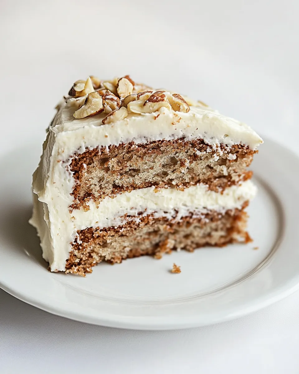 Delicious Hummingbird Cake shot