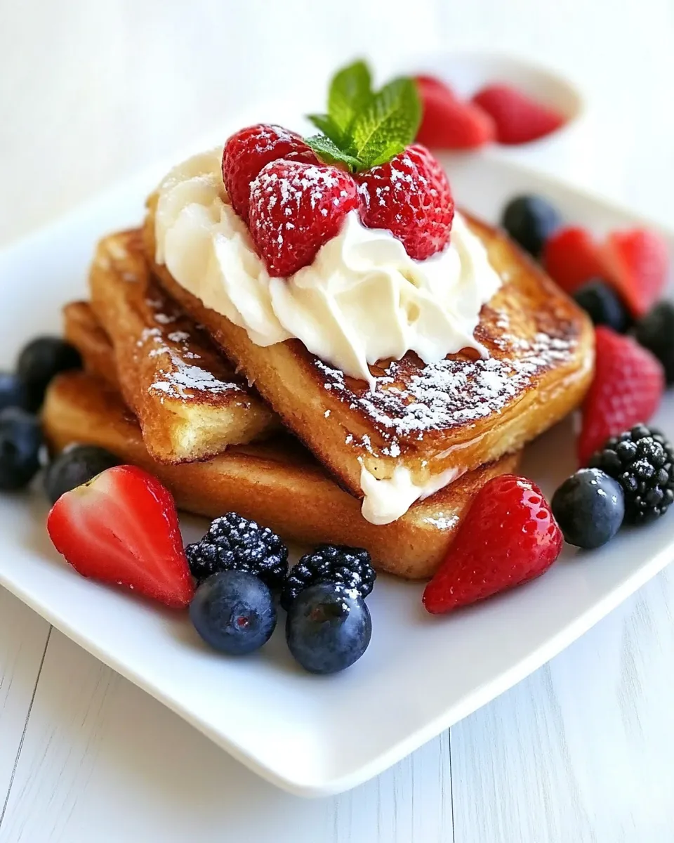 Classic Ice Cream French Toast recipe photo