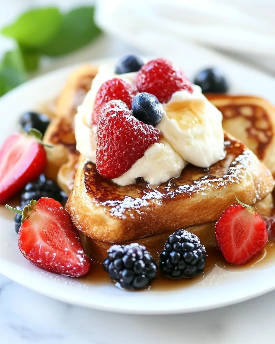 Tasty Ice Cream French Toast shot