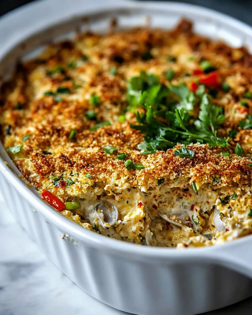 Easy Incredible Baked Clam Dip recipe photo