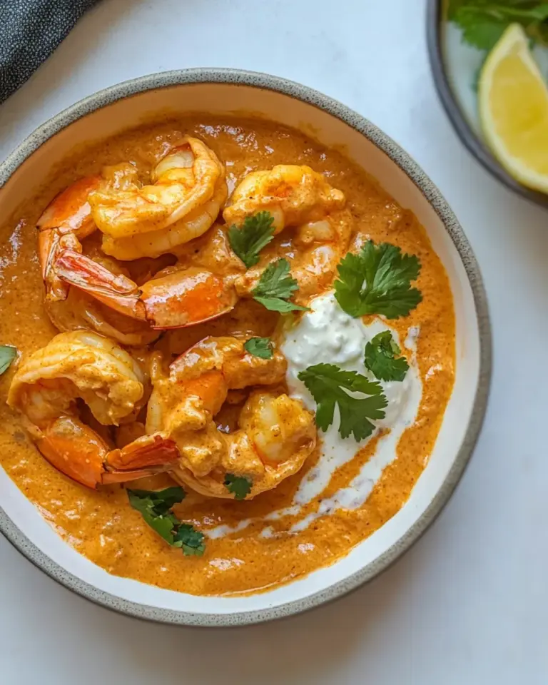 Homemade Indian Butter Shrimp photo