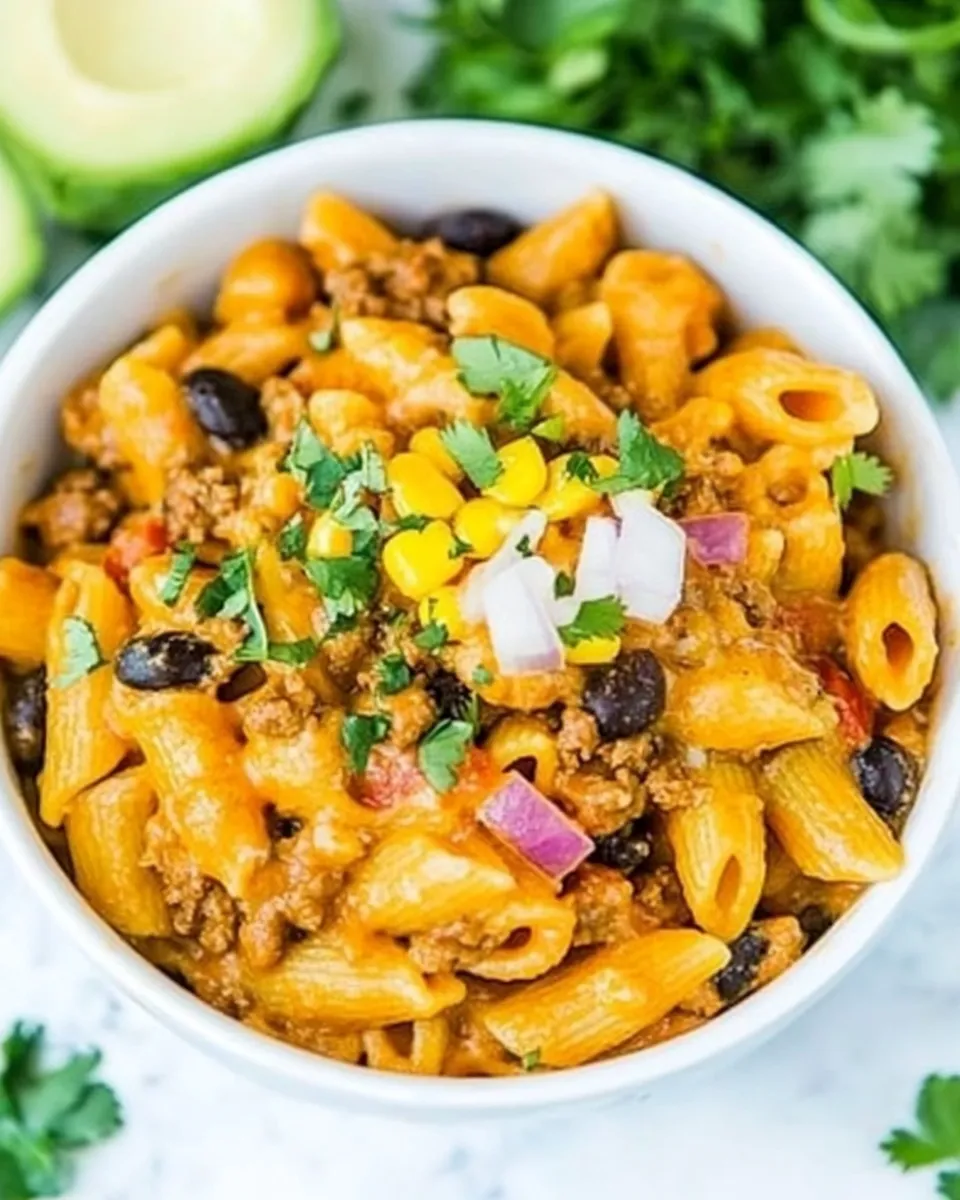 Classic Instant Pot Cheesy Taco Pasta image