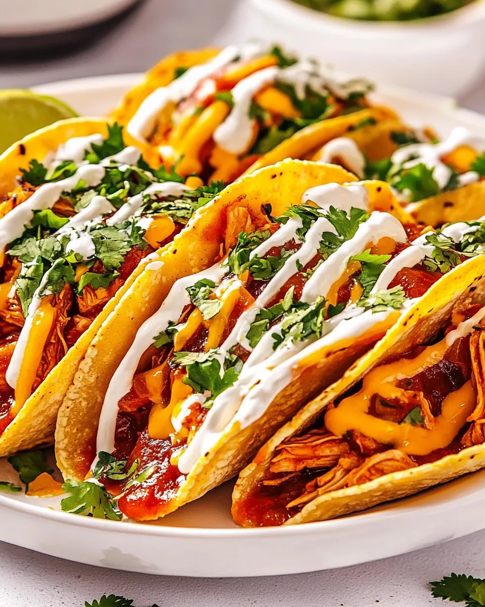 Easy Instant Pot Chicken Taco Recipe photo