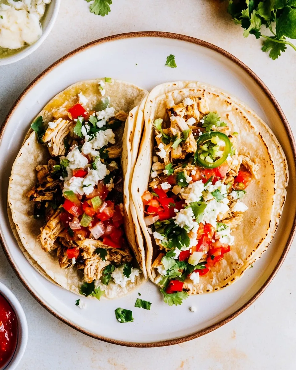 Easy Instant Pot Chicken Tacos Recipe photo