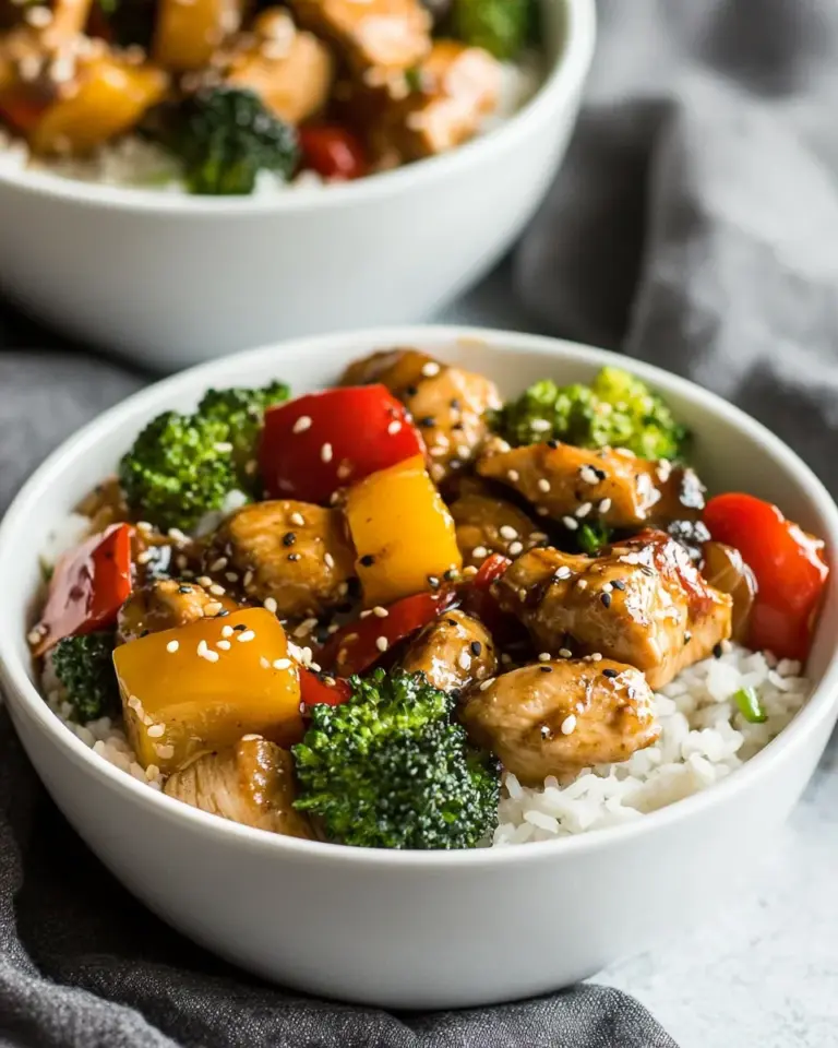 Easy Instant Pot Chicken Teriyaki Bowls photo