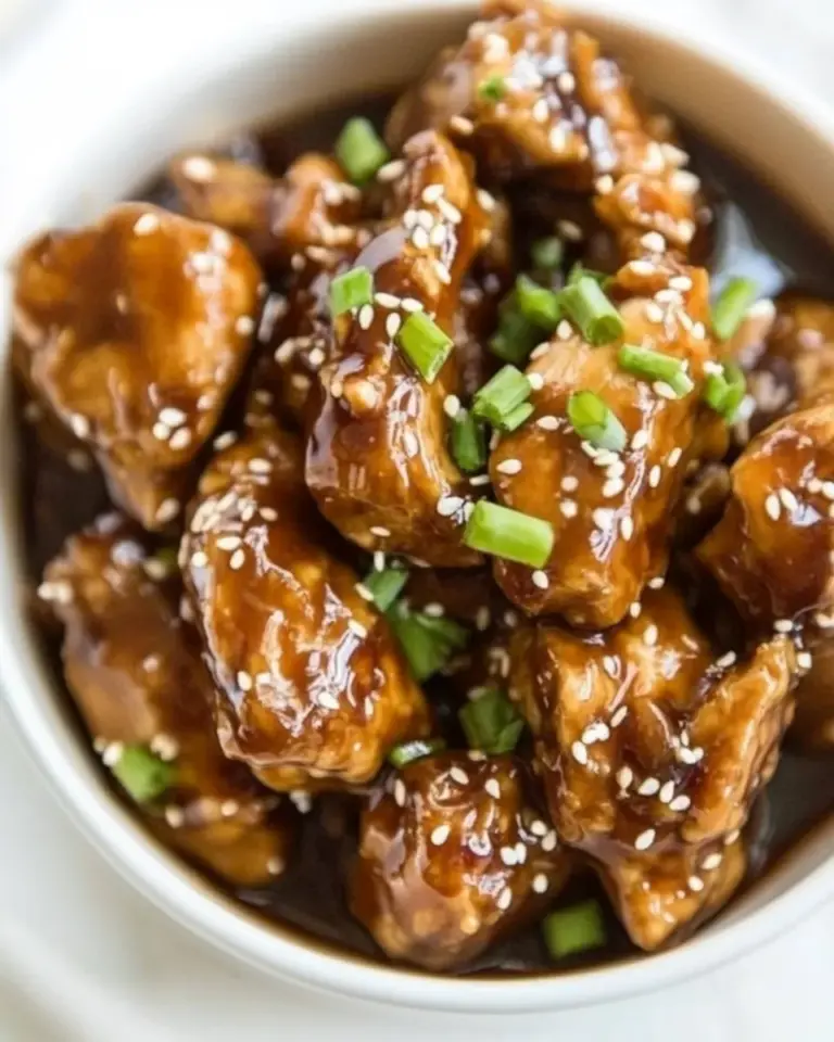Easy Instant Pot Garlic Sesame Chicken recipe photo