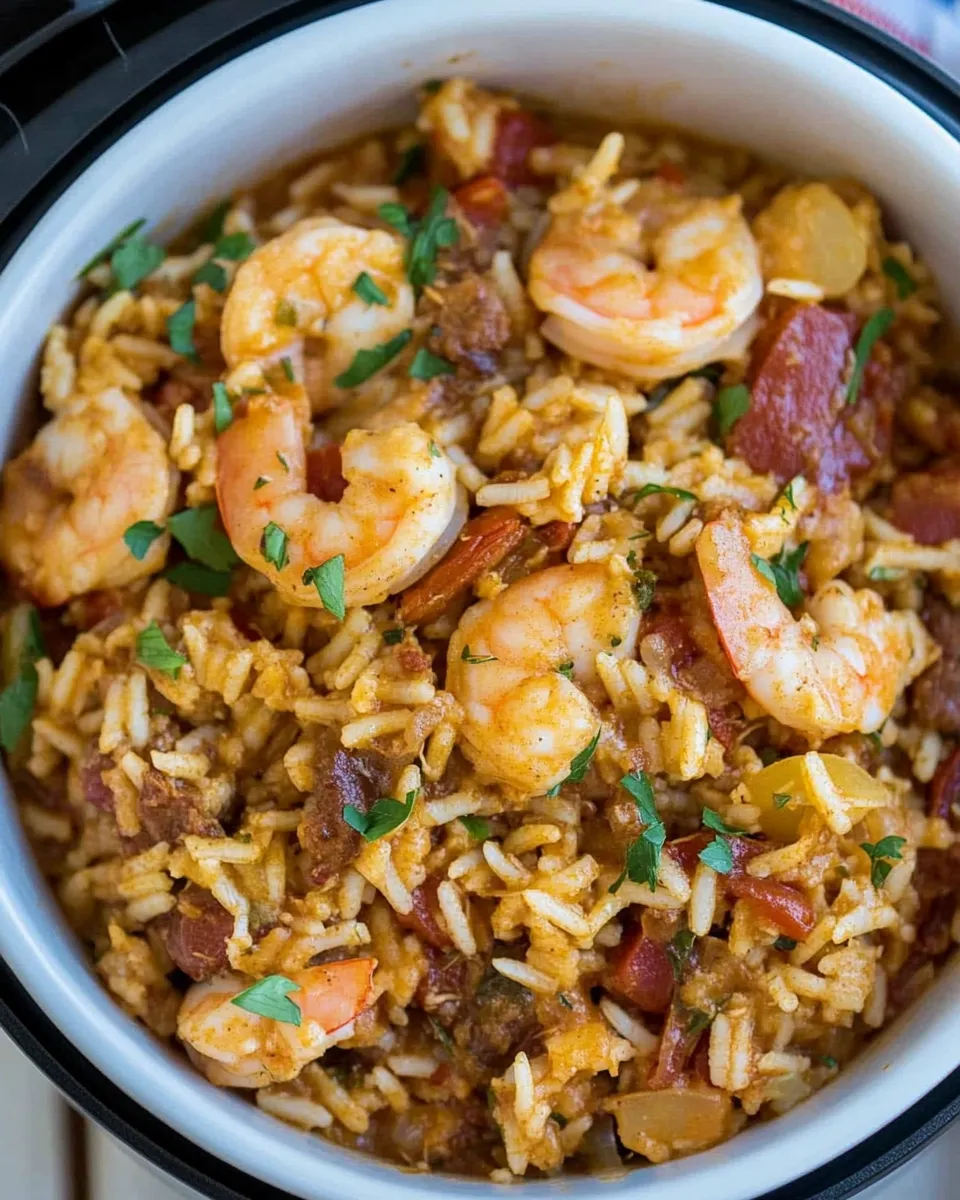 Easy Instant Pot Jambalaya recipe photo