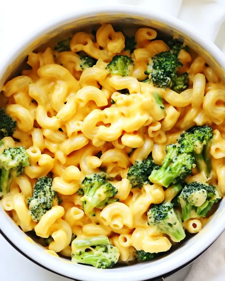 Homemade Instant Pot Mac and Cheese with Broccoli photo