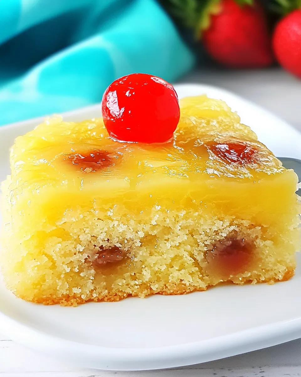 Easy Instant Pot Pineapple Upside Down Cake recipe photo
