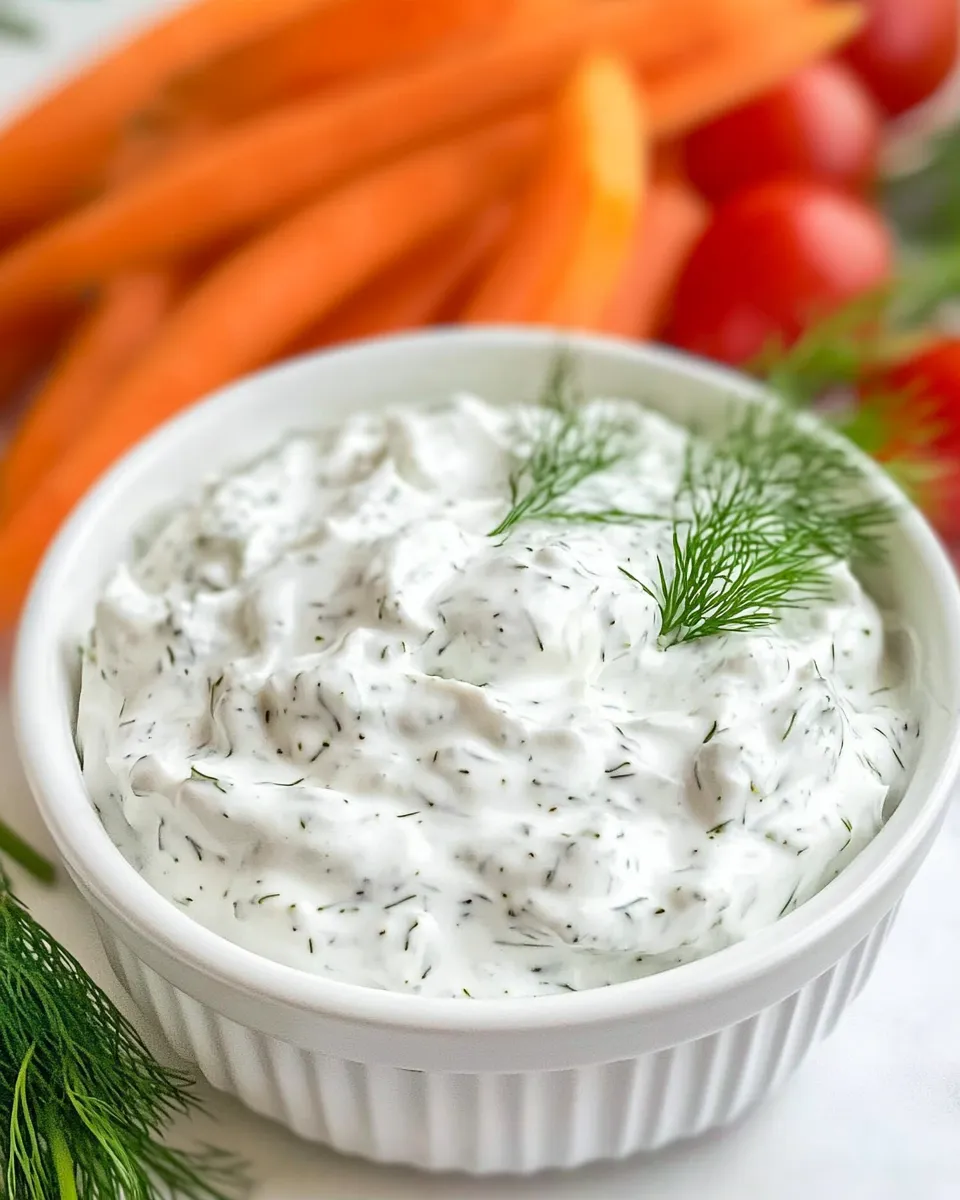 Classic Irresistible Dill Dip image