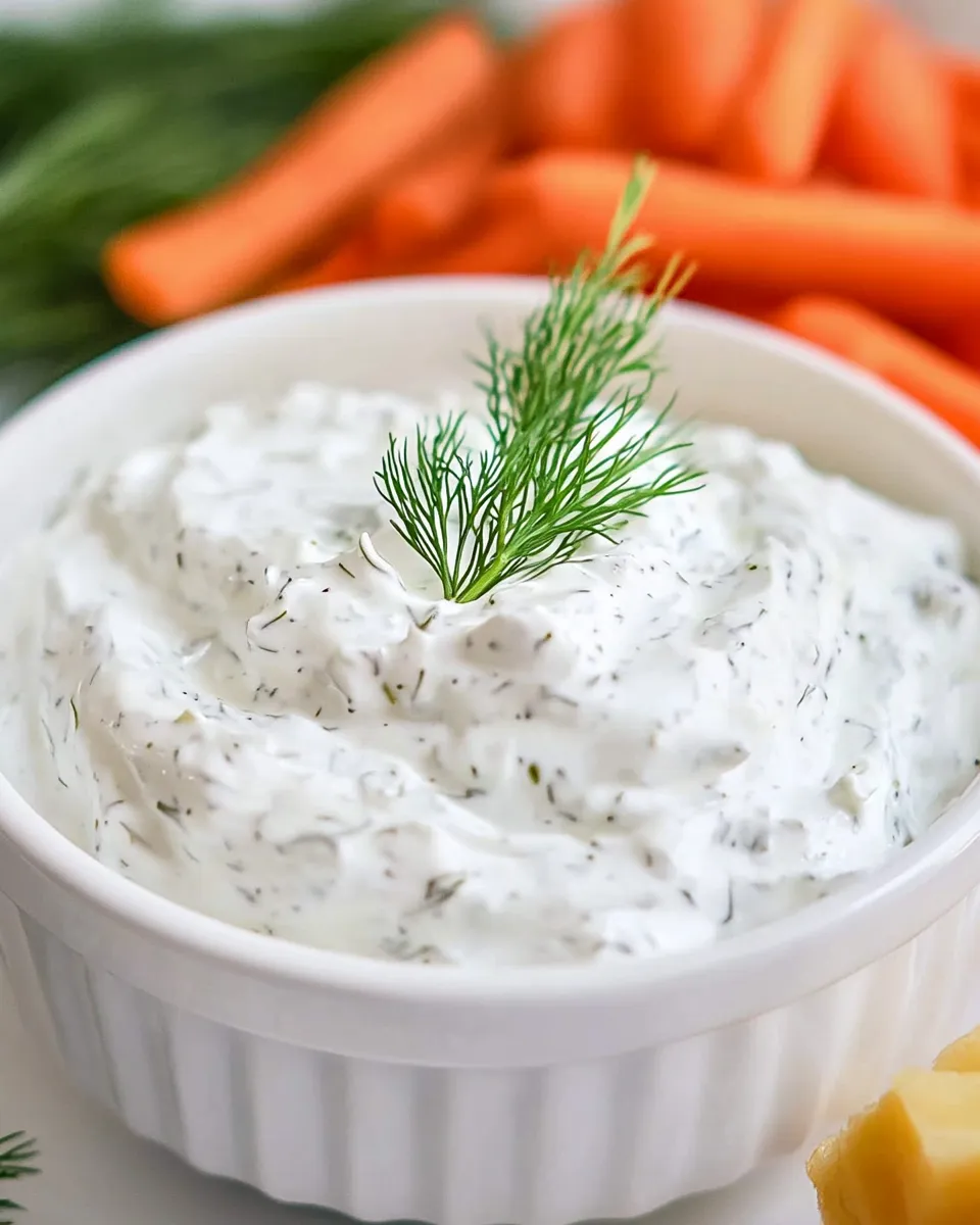 Easy Irresistible Dill Dip recipe photo