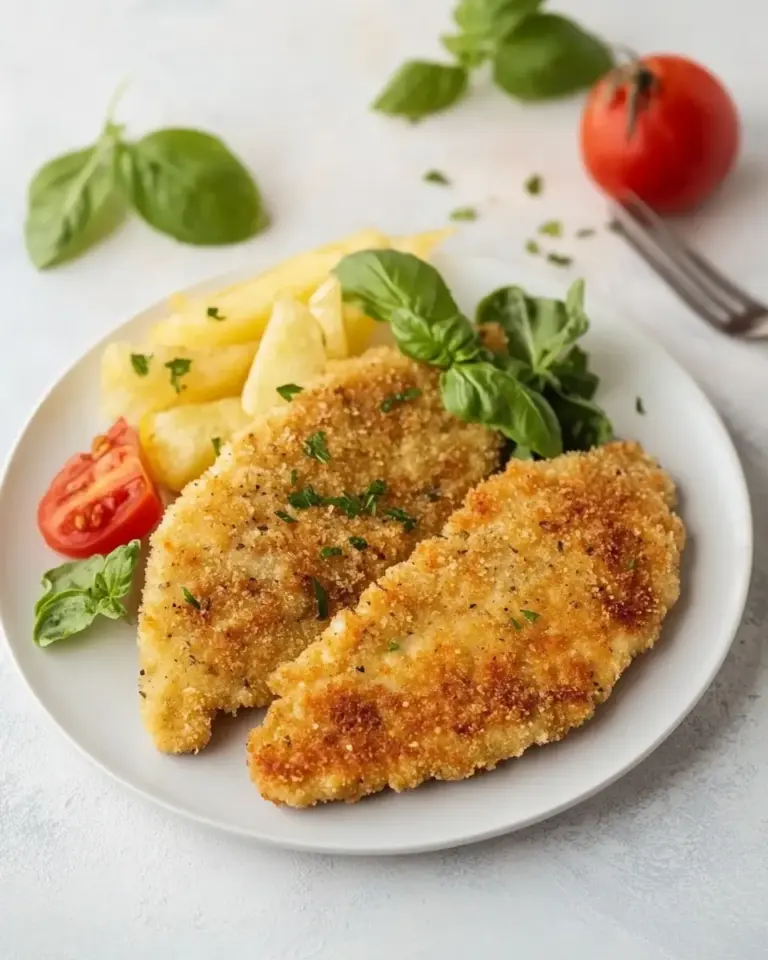 Easy Italian Chicken Cutlets - Cotoletta di Pollo recipe photo