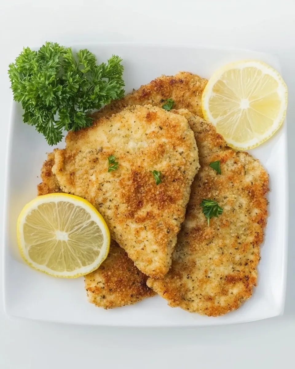Delicious Italian Chicken Cutlets - Cotoletta di Pollo dish photo