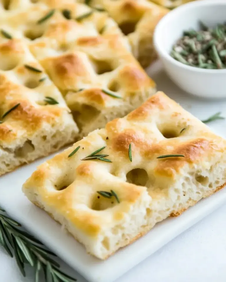 Homemade Italian Focaccia Bread Recipe photo