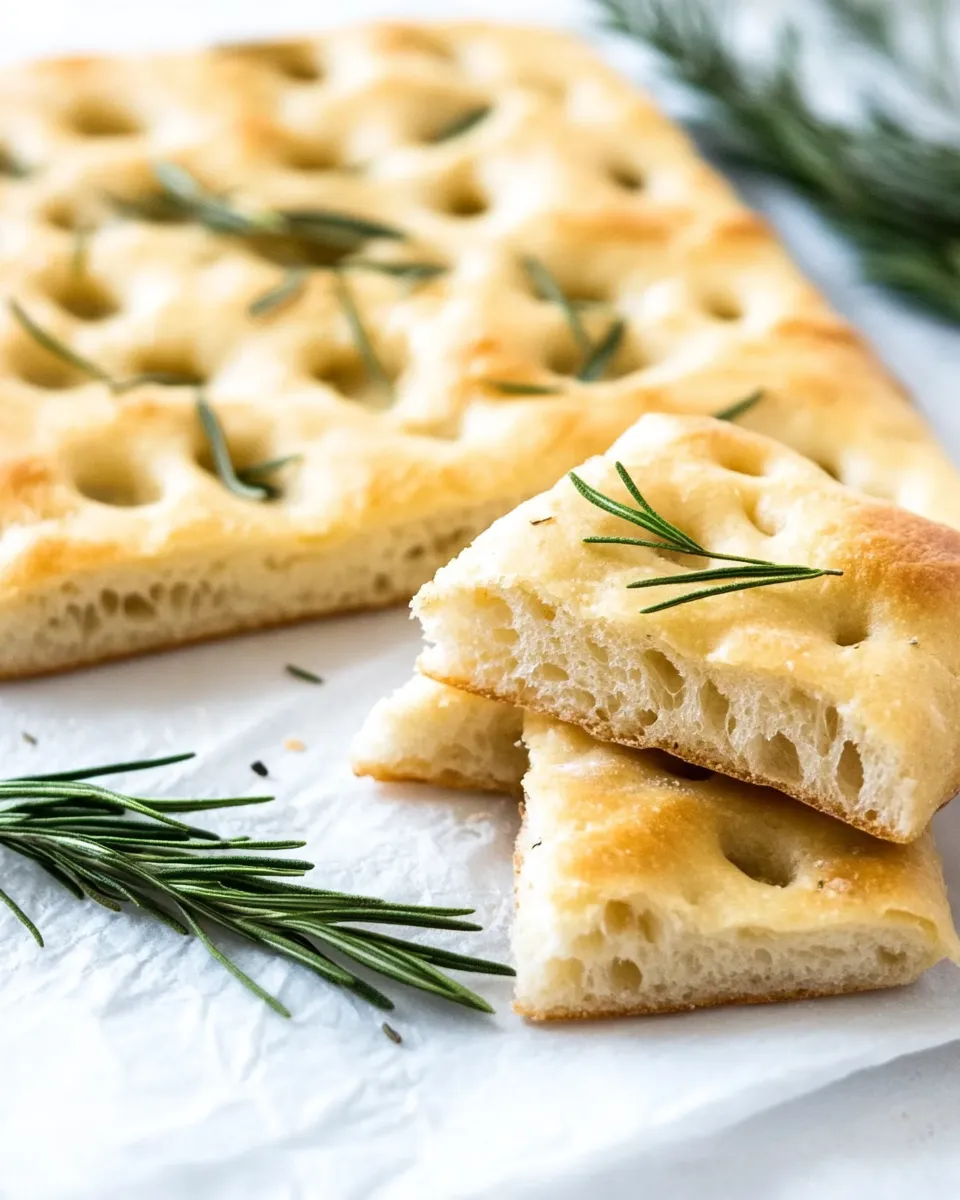 Delicious Italian Focaccia Bread Recipe recipe photo