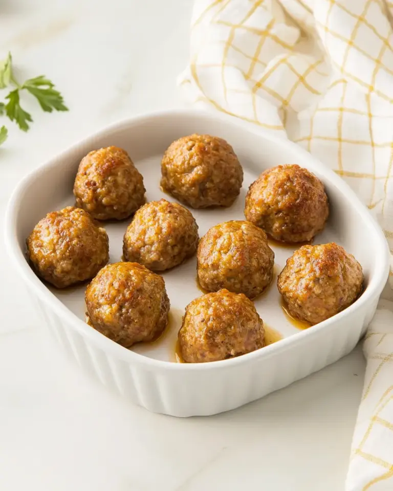 Homemade Italian Sausage Meatballs photo
