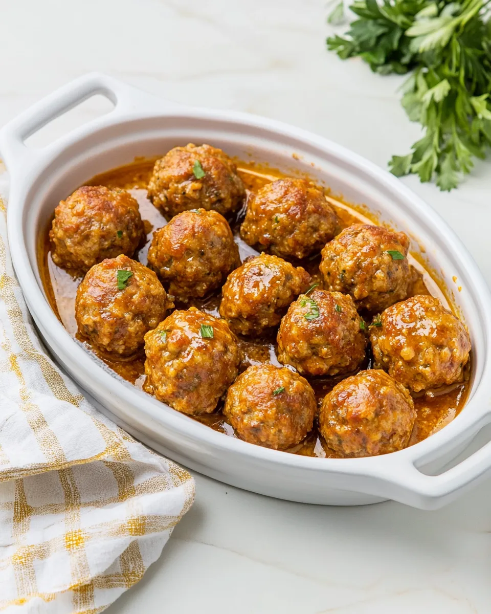 Classic Italian Sausage Meatballs image