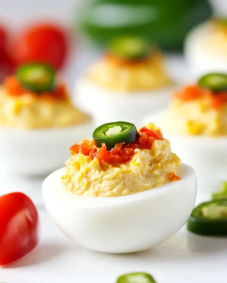 Homemade Jalapeo Popper Deviled Eggs recipe photo