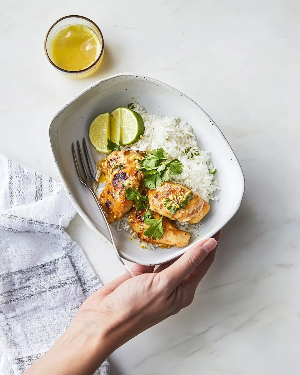 Easy Jamie Olivers gnarly peanut chicken shot