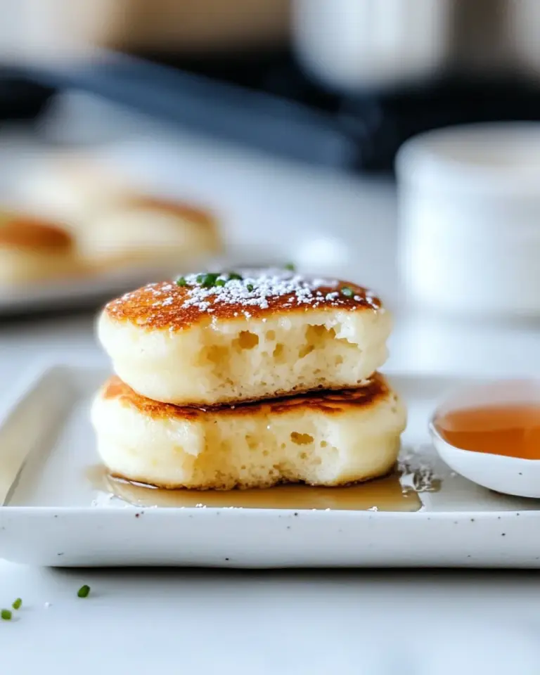 Homemade Japanese Souffl Pancakes recipe photo