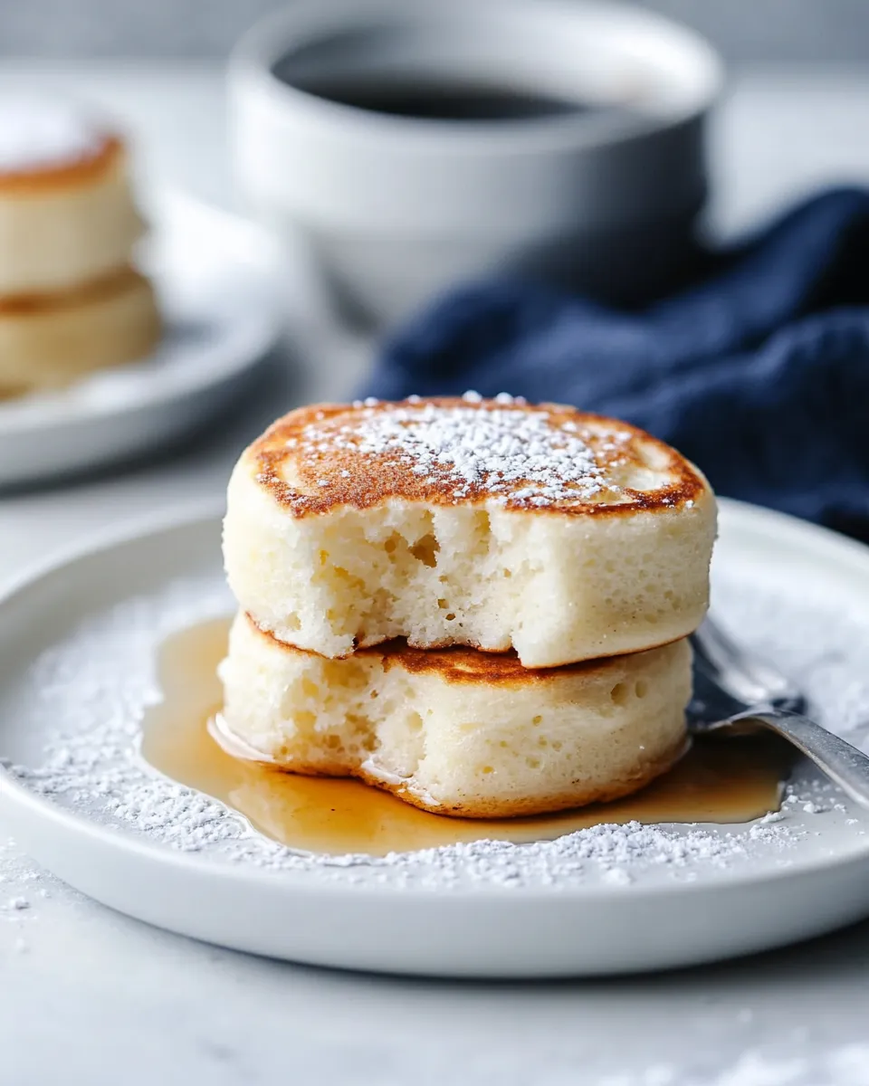 Delicious Japanese Souffl Pancakes image