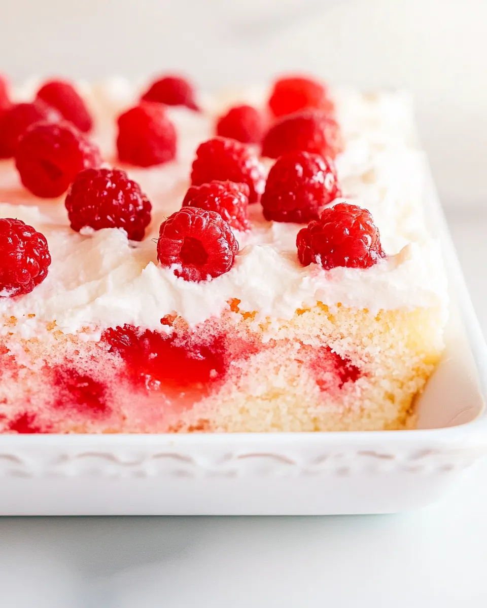 Classic Jello Poke Cake image