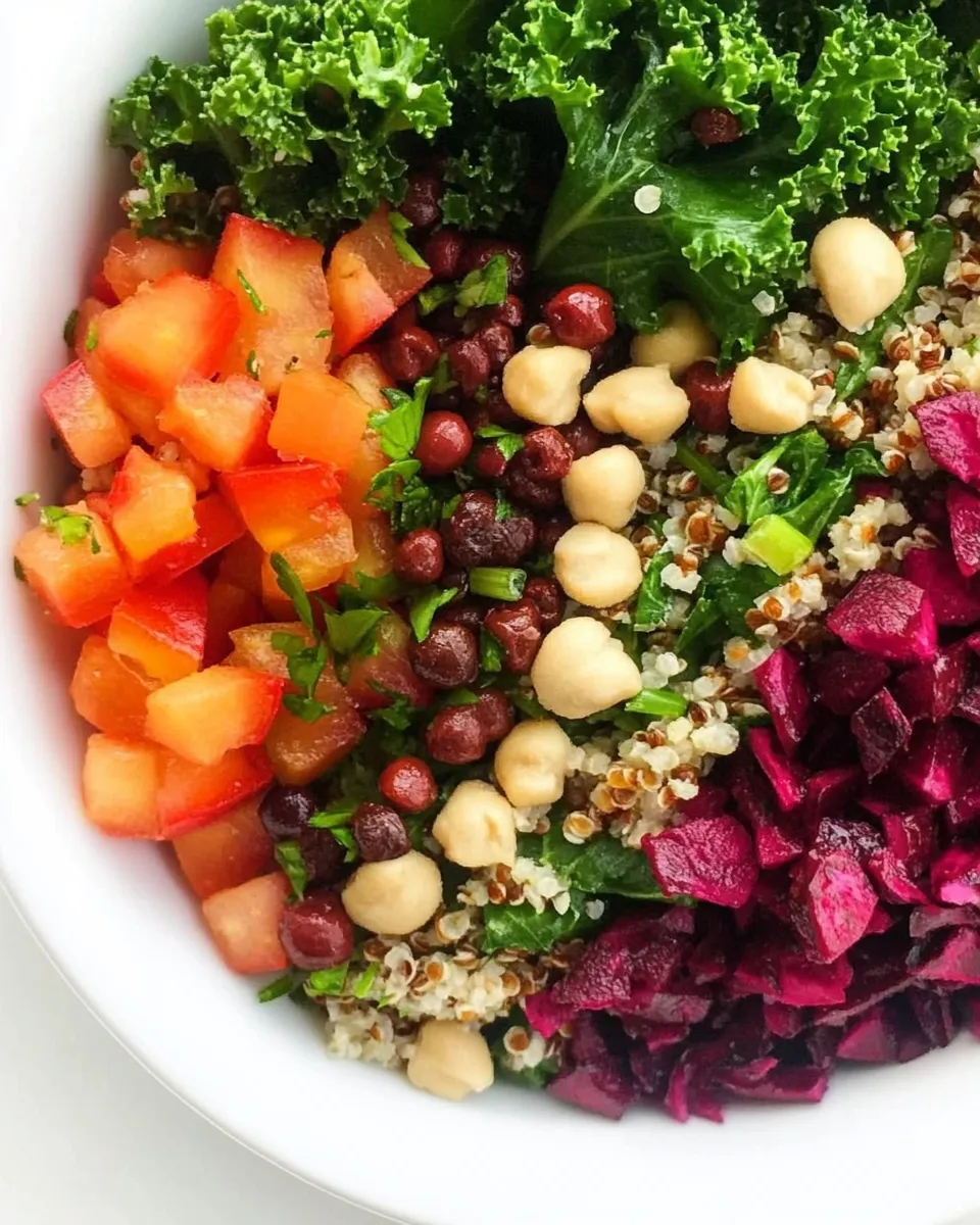 Homemade Kale Superfood Power Salad (Vegan!) photo