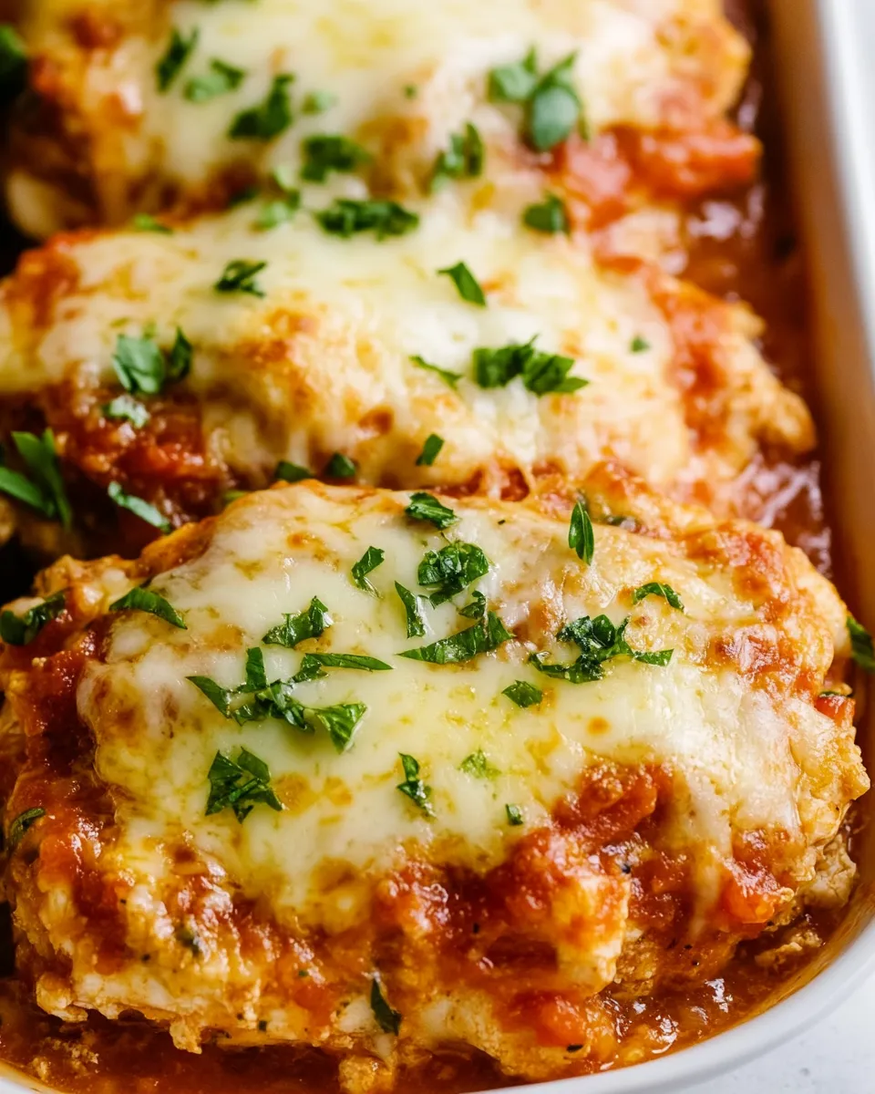 Easy Keto Chicken Parmesan recipe photo