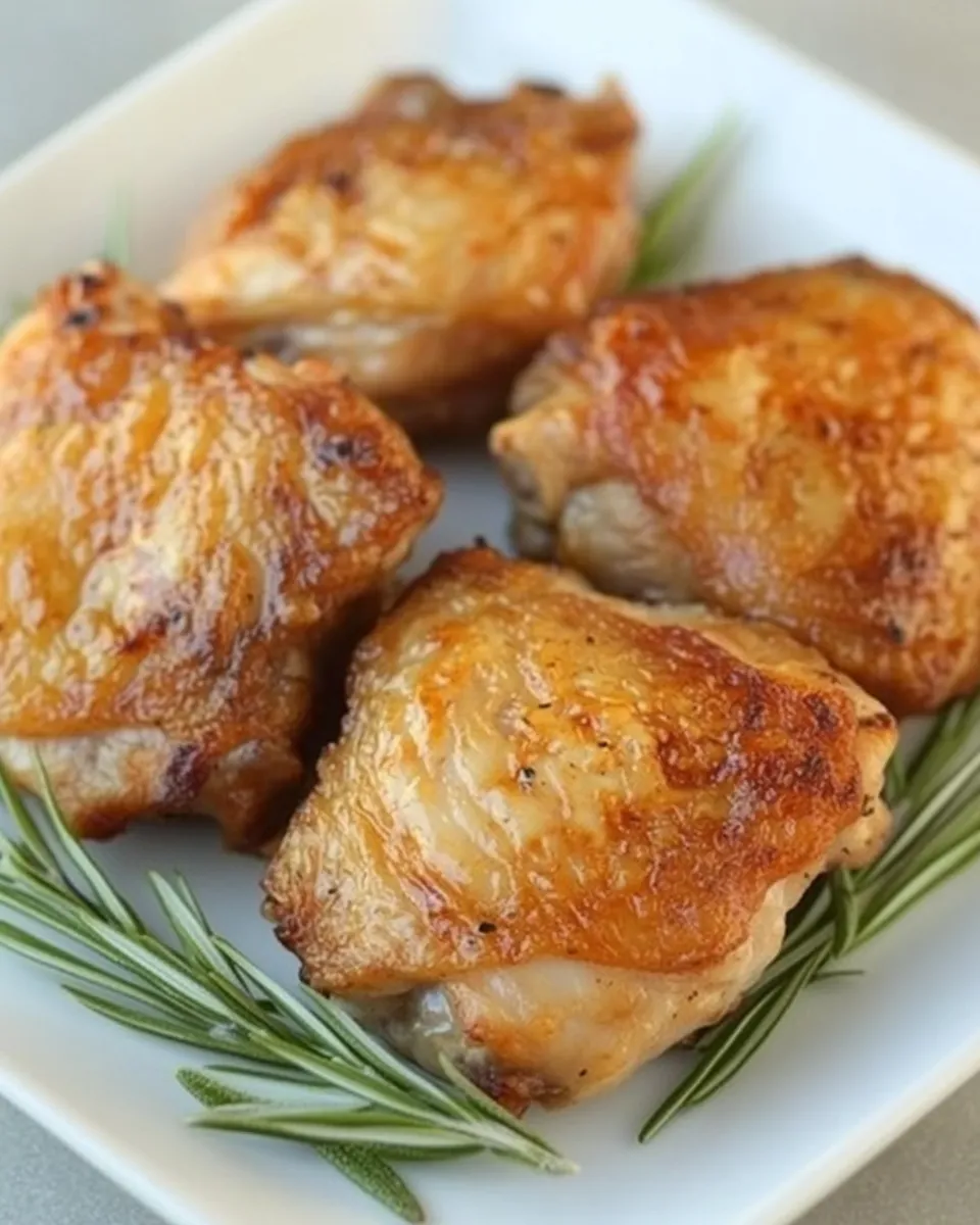 Quick Keto Chicken Thighs dish photo