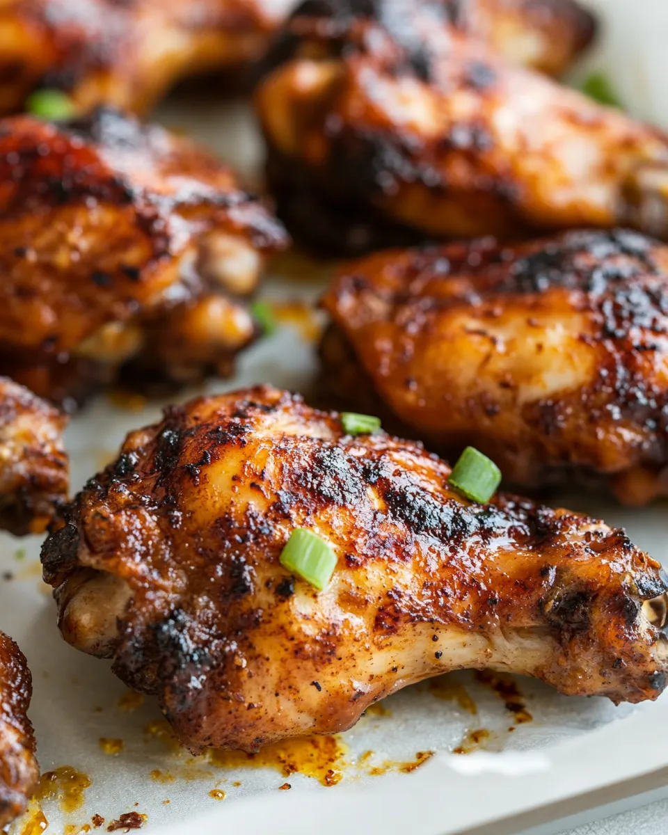 Delicious Keto Chicken Wings shot