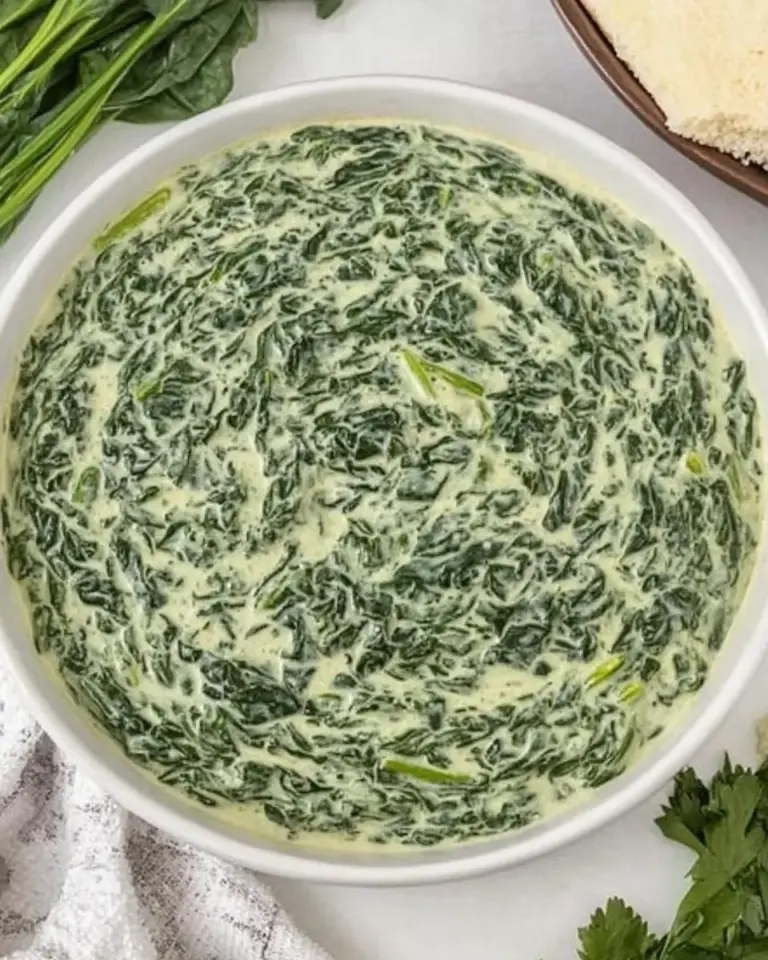 Easy Keto Creamed Spinach photo